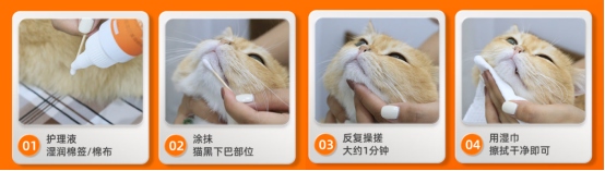 猫咪黑下巴怎么彻底清除?