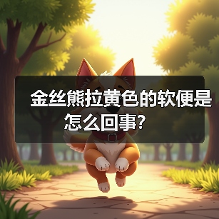 金丝熊拉黄色的软便是怎么回事？（图3）