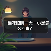 猫咪眼睛一大一小是怎么回事？（图3）