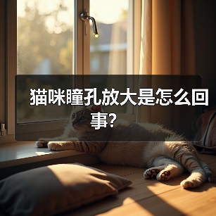 猫咪瞳孔放大是怎么回事？（图4）