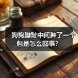 狗狗脚趾中间肿了一个包是怎么回事？（图3）