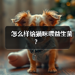 怎么样给猫咪喂益生菌？（图2）