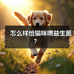 怎么样给猫咪喂益生菌？（图3）