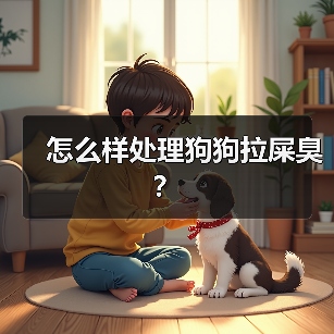 怎么样处理狗狗拉屎臭？（图4）