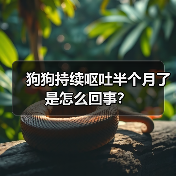 狗狗持续呕吐半个月了是怎么回事？（图2）