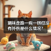猫咪走路一瘸一拐但没有外伤是什么情况？（图3）