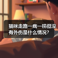 猫咪走路一瘸一拐但没有外伤是什么情况？（图4）