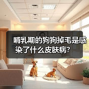 哺乳期的狗狗掉毛是感染了什么皮肤病？（图4）