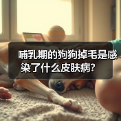 哺乳期的狗狗掉毛是感染了什么皮肤病？（图3）