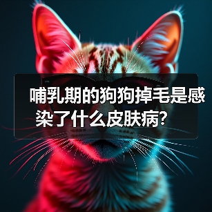 哺乳期的狗狗掉毛是感染了什么皮肤病？（图2）