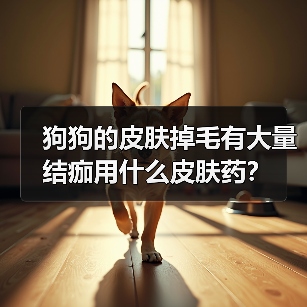 狗狗的皮肤掉毛有大量结痂用什么皮肤药？（图3）