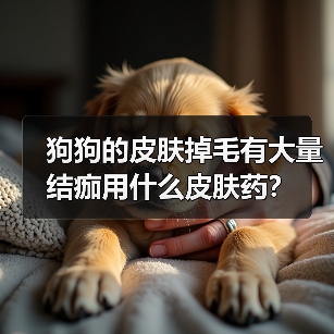 狗狗的皮肤掉毛有大量结痂用什么皮肤药？（图4）