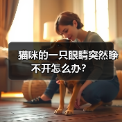 猫咪的一只眼睛突然睁不开怎么办？（图3）