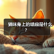 猫咪身上的结痂是什么？（图1）