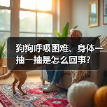 狗狗呼吸困难、身体一抽一抽是怎么回事？（图3）