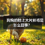 狗狗的脸上大片掉毛是怎么回事？（图3）