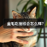 金毛吃蛋糕会怎么样？（图2）