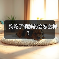 狗吃了镇静药会怎么样？（图1）