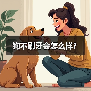 狗不刷牙会怎么样？（图1）