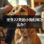 出生22天的小狗拉稀怎么办？（图2）