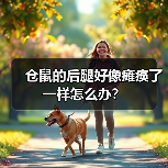 仓鼠的后腿好像瘫痪了一样怎么办？（图3）