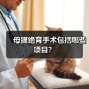 母猫绝育手术费用解析及明细清单