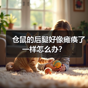 仓鼠的后腿好像瘫痪了一样怎么办？（图1）