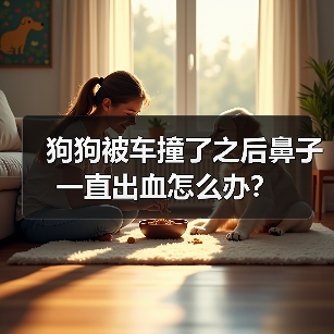 狗狗被车撞了之后鼻子一直出血怎么办？（图3）