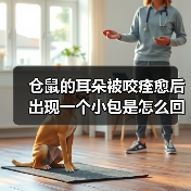 仓鼠的耳朵被咬痊愈后出现一个小包是怎么回事？（图2）