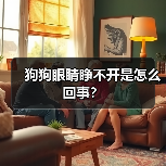 狗狗眼睛睁不开是怎么回事？（图3）