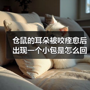 仓鼠的耳朵被咬痊愈后出现一个小包是怎么回事？（图1）