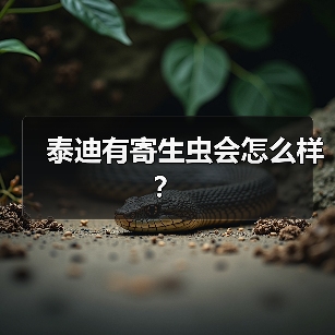 泰迪有寄生虫会怎么样？（图3）