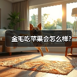 金毛吃苹果会怎么样？（图4）
