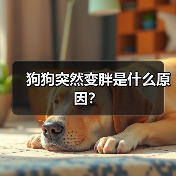 狗狗突然变胖是什么原因？（图1）
