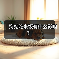 狗狗吃米饭有什么影响？（图2）