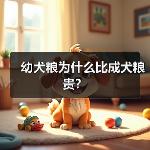 幼犬粮为什么比成犬粮贵？（图3）