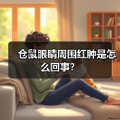仓鼠眼睛周围红肿是怎么回事？（图2）