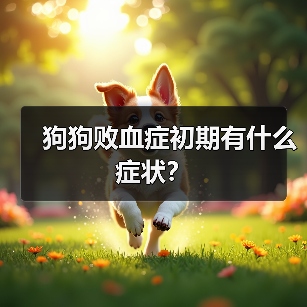 狗狗败血症初期有什么症状？（图2）