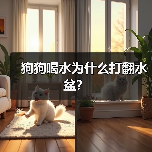 狗狗喝水为什么打翻水盆？（图2）