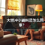 大猫冲小猫叫是怎么回事？