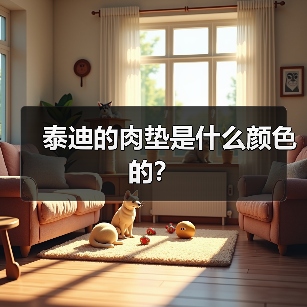 泰迪的肉垫是什么颜色的？（图3）