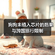 狗狗未植入芯片的后果与跨国旅行限制（图1）