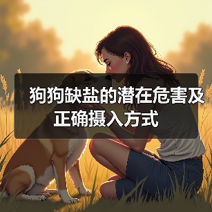 狗狗缺盐的潜在危害及正确摄入方式(图1) 狗狗缺盐的潜在危害及正确摄入方式(图1)