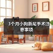 3个月小狗断尾手术注意事项（图3）