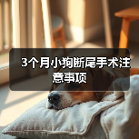 3个月小狗断尾手术注意事项（图2）