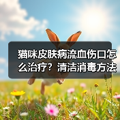 猫咪皮肤病流血伤口怎么治疗？清洁消毒方法详解（图4）