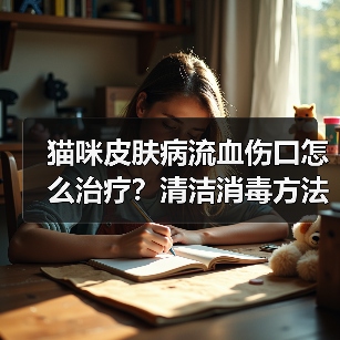 猫咪皮肤病流血伤口怎么治疗？清洁消毒方法详解（图3）