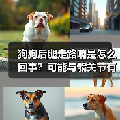 狗狗后腿走路响是怎么回事？可能与髋关节有关（图2）