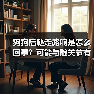 狗狗后腿走路响是怎么回事？可能与髋关节有关（图1）