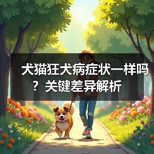 犬猫狂犬病症状一样吗？关键差异解析（图1）